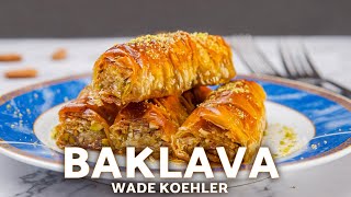 How To Make Baklava Rolls - Easy Baklava Recipe