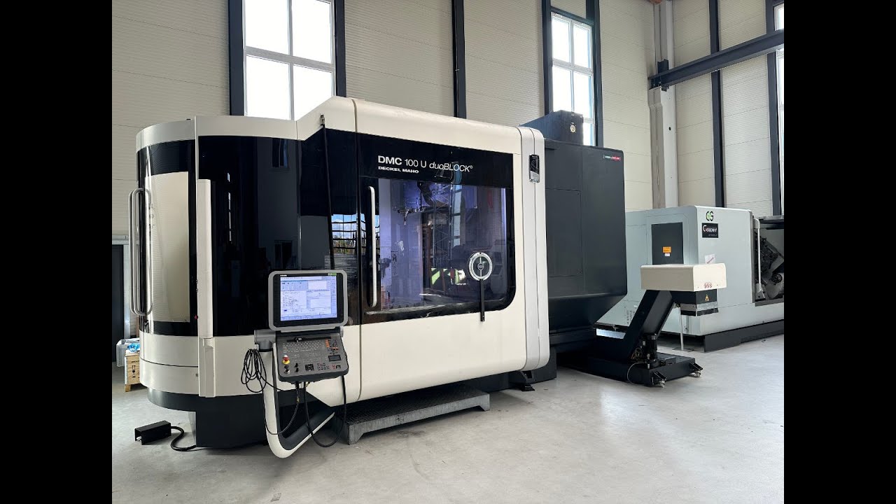 DMG MORI DMC 100 U duoBLOCK - G+S Werkzeugmaschinen - 5-Achs ...