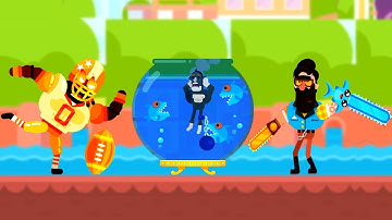 Bowmasters - NEW Fatalities Brutalities Fatality Brutality ALL Characters Gameplay Walkthrough (151)