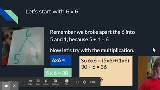 Thinking About Multiplication break apart method - Google Slides
