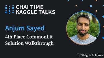 Chai Time Kaggle Talks with Anjum Sayed (Datasaurus)