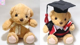 DIY Graduation Dress for Teddy Bear