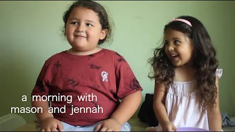 family vlog | a morning with mason + jennah