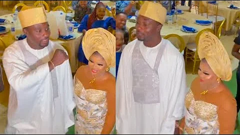 Watch How Adeniyi Johnson Danced In With His Wife, Seyi Edun, At Their Twins’ Naming