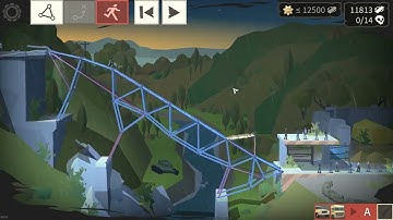 Bridge Constructor The Walking Dead 2-7 Gold Badge + all walkers cleared
