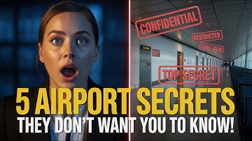 “5 Airport Secrets Airlines Don’t Want You to Know | Hidden Travel Hacks Revealed!”