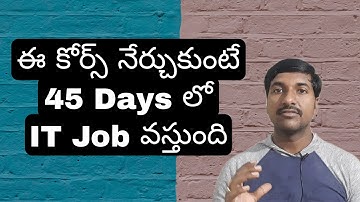 How to get IT job within 45 days | Fastest way to get IT Job
