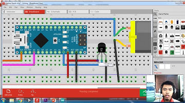 ARDUINO sensor suhu LM35 dan Sensor cahaya LDR