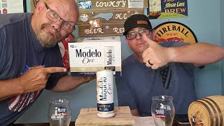 Modelo Oro Review... Watch till end Modelo Oro try to take one of us out ..