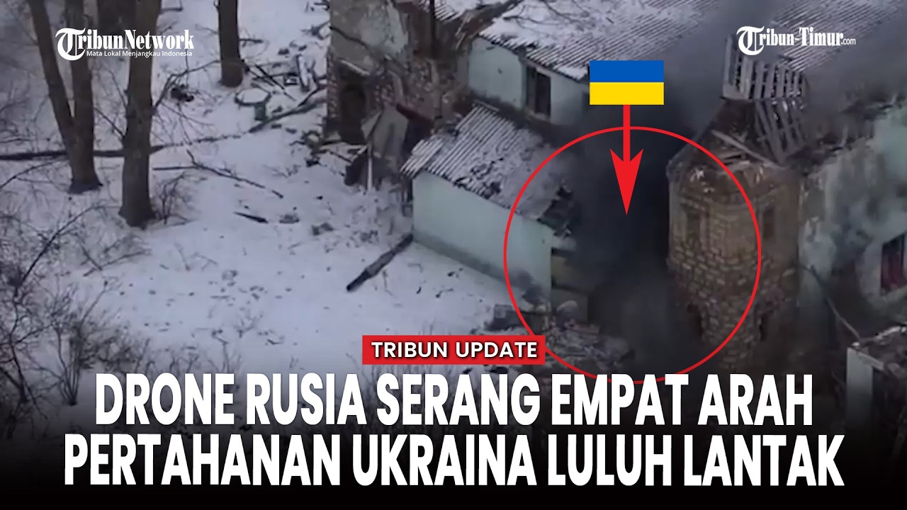 Mengintip Serangan Drone Rusia di Empat Arah: Gagalkan Rencana Serangan Ukraina