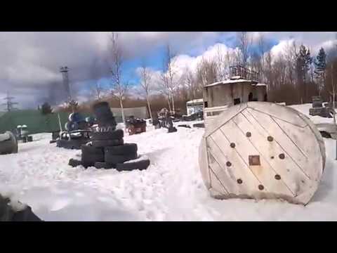 Пейнтбол в Кондопоге. Обзор площадки.