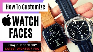 How to change Apple Watch face using Clockology in 3 minutes | Latest updates Dec 2020 & FAQ by 360TechBrews 67,383 views 3 years ago 10 minutes, 30 seconds