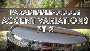 Oregon Drum Project - Paradiddle-diddle Accent Variations 3