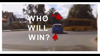 Driving Fails and Road Rage | How to Turn Left & Crash... #drivingfails