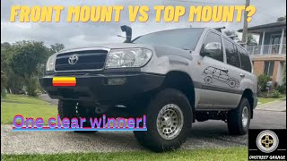 LandCruiser Intercooler Showdown: Front Mount vs Top Mount | Boost Performance & Cooling Efficiency!