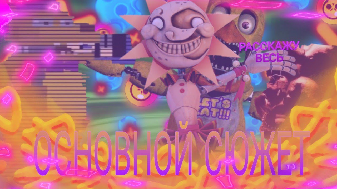 ВЕСЬ ОСНОВНОЙ СЮЖЕТ ФНАФ!!! - YouTube