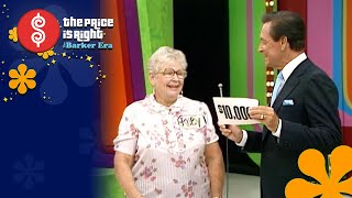 Sweet Senior Is Shocked When She Wins $10,000 Playing PUNCHABUNCH!  The Price Is Right 1984