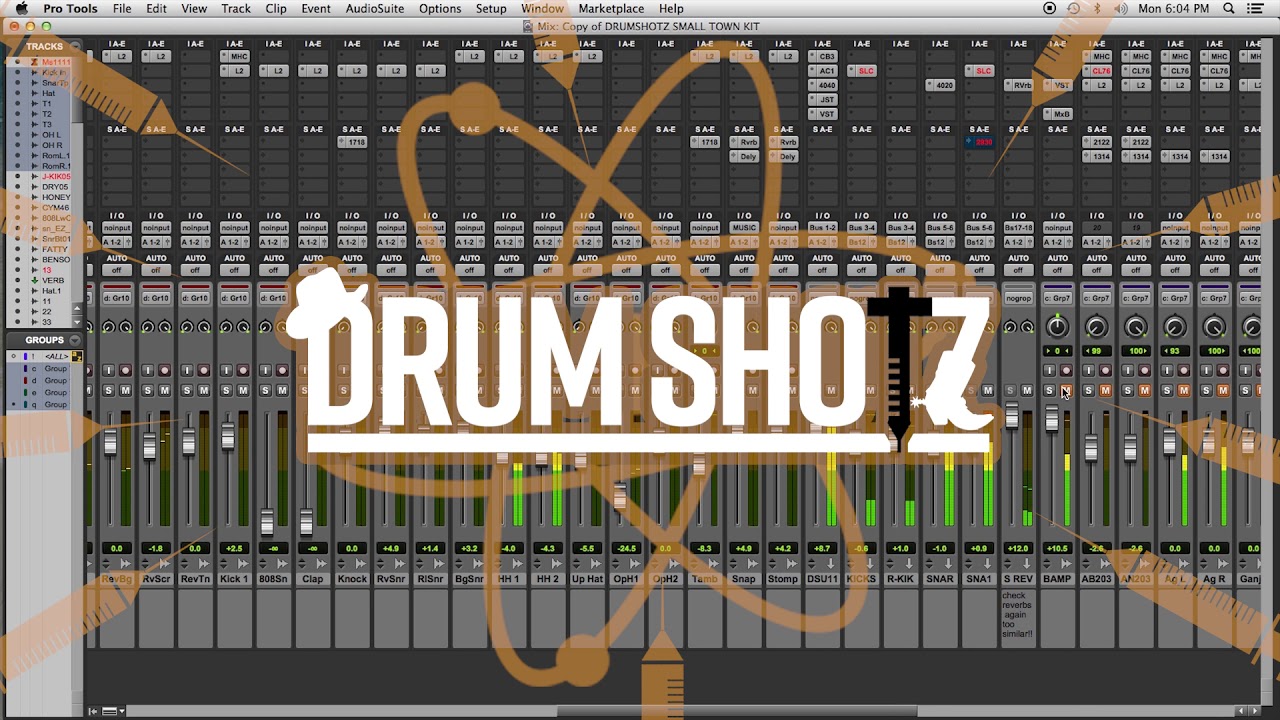 Drumshotz Billy Decker Demo - Small Town