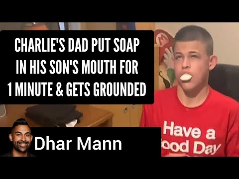 Charlie Got Soap In His Mouth From His Father Disrespectful And Gets Grounded PG Dhar Mann