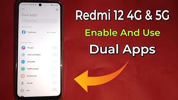 Redmi 12 4G & 5G - Dual Apps Settings | Redmi 12 Me Dual Apps Kaise Chalaye | Dual App