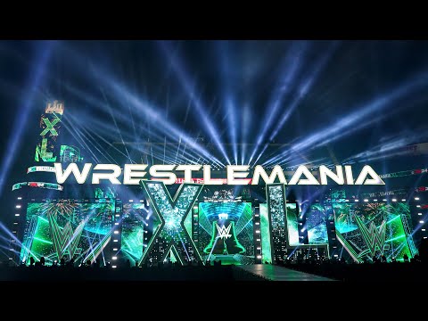 WrestleMania XL set reveal at Lincoln Financial Field