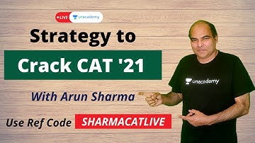CAT 2021 Preparation Strategy by Arun Sharma | How to use Mock Tests to Crack CAT Exam? | CAT 2021