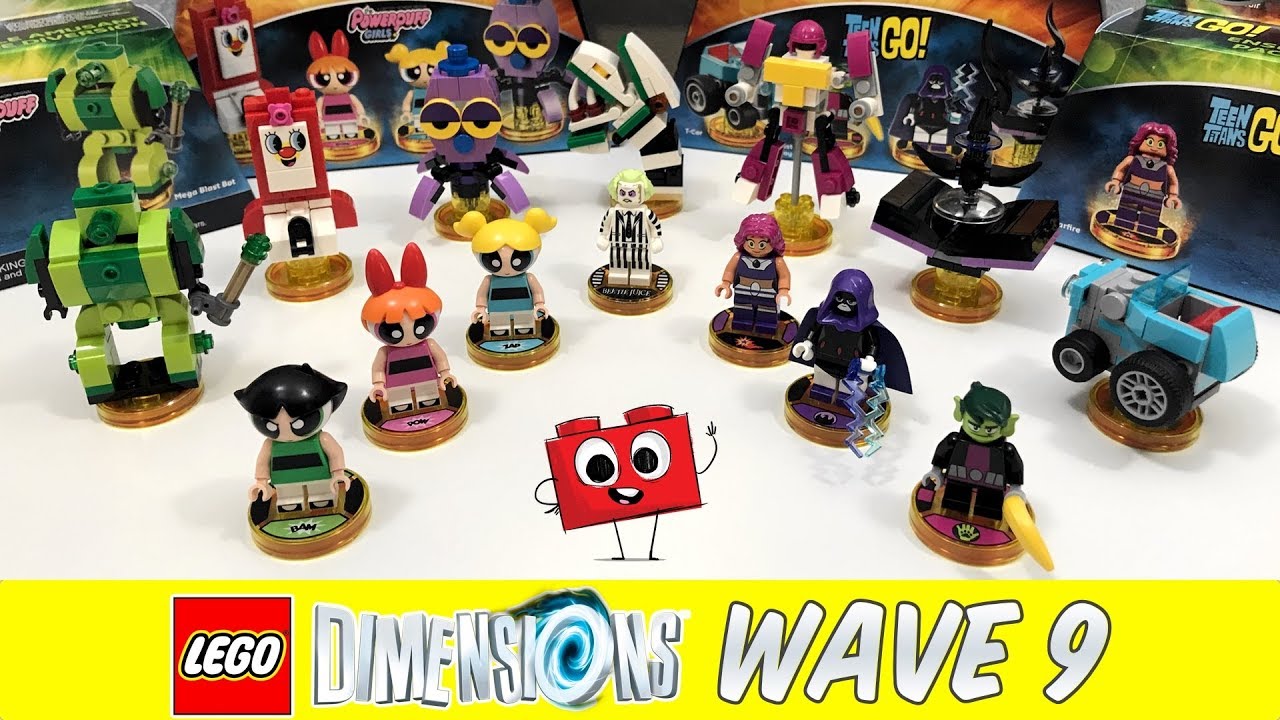 Lego Dimensions Wave 9 Unboxing Speed Build Review Youtube