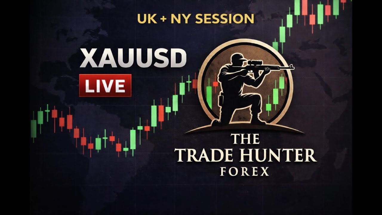 GOLD Live Trading Session #03 l XAU-USD Trading Live  Stream l The Trade Hunter