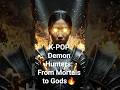 인간을 포기하고 ‘신’이 된 케이팝 데몬헌터스의 각성 K-POP Demon Hunters: From Mortals to Gods🔥 #shorts #fantasy#케이팝데몬헌터스