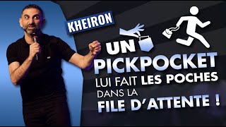 Un pickpocket lui fait les poches dans la file d'attente !  60 minutes avec Kheiron