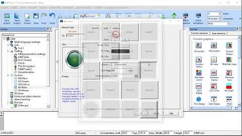 Command HMI Demo Screen Basic Page