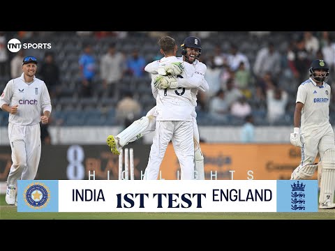 India vs England 1st Test (Day 4) 🏏 | Tom Hartley inspires HISTORIC win 🤩 | TNT Cricket Highlights