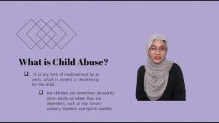 VIDEO PRESENTATION MGT538 Online Social Awareness Program: Child Abuse