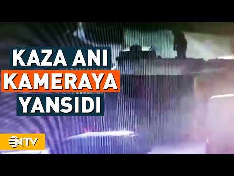 Bakırköy'deki Kaza Anı! TIR'ın Devrilişi Kameraya Yansıdı | NTV