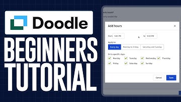 How To Use Doodle in 2025 | Tutorial for Beginners