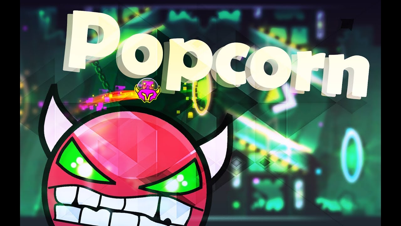Popcorn by Superopi - HARD DEMON (3 Coins) [GD] - YouTube