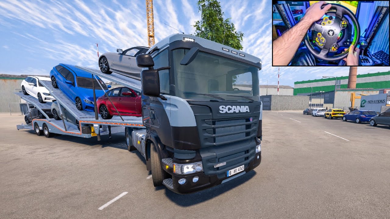 Scania R - On The Road Truck Simulator | Steering Wheel Gameplay