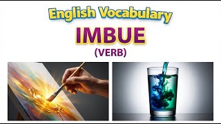 1254) Imbue ... word meaning, synonym, antonym .... English vocabulary for SSC, CGL, CAT
