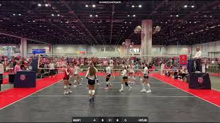 AAU VOLLEYBALL 14 open hitting/blocking highlights (AAU All American 🥉) Number 10