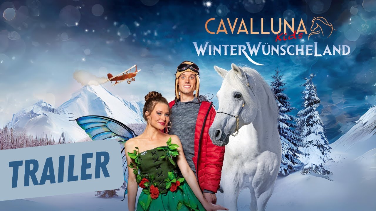 „Cavalluna Kids – WinterWünscheLand“ ab 26.12.2023 im Showpalast des Cavalluna Park in München