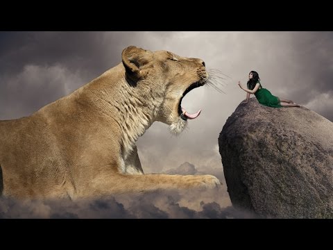 Big Lion - Photoshop Manipulation Tutorial