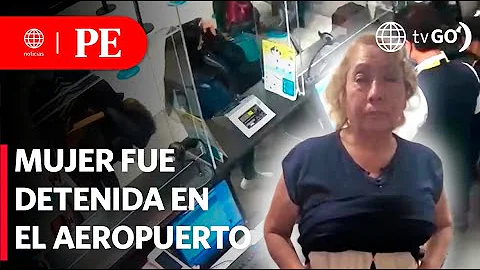 Caen 15 mujeres burriers en el aeropuerto Jorge Ch...