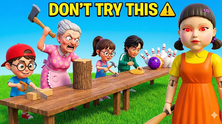 Scary Teacher 3D vs Squid Game Wooden Door Water Sprayer 5 Times Challenge Miss T vs Granny Loser