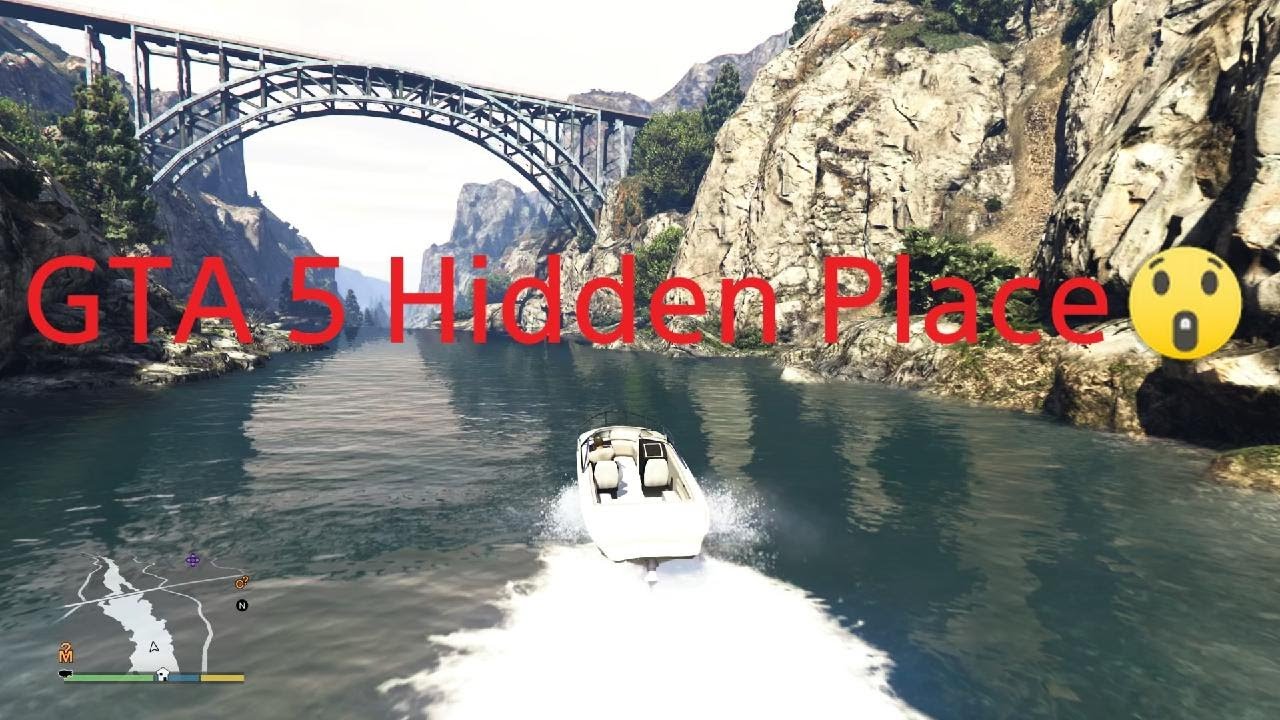 Grand Theft Auto V_Hidden Place - YouTube