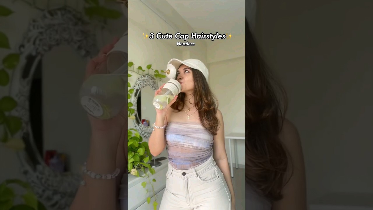 3 Cute Cap Hairstyles 