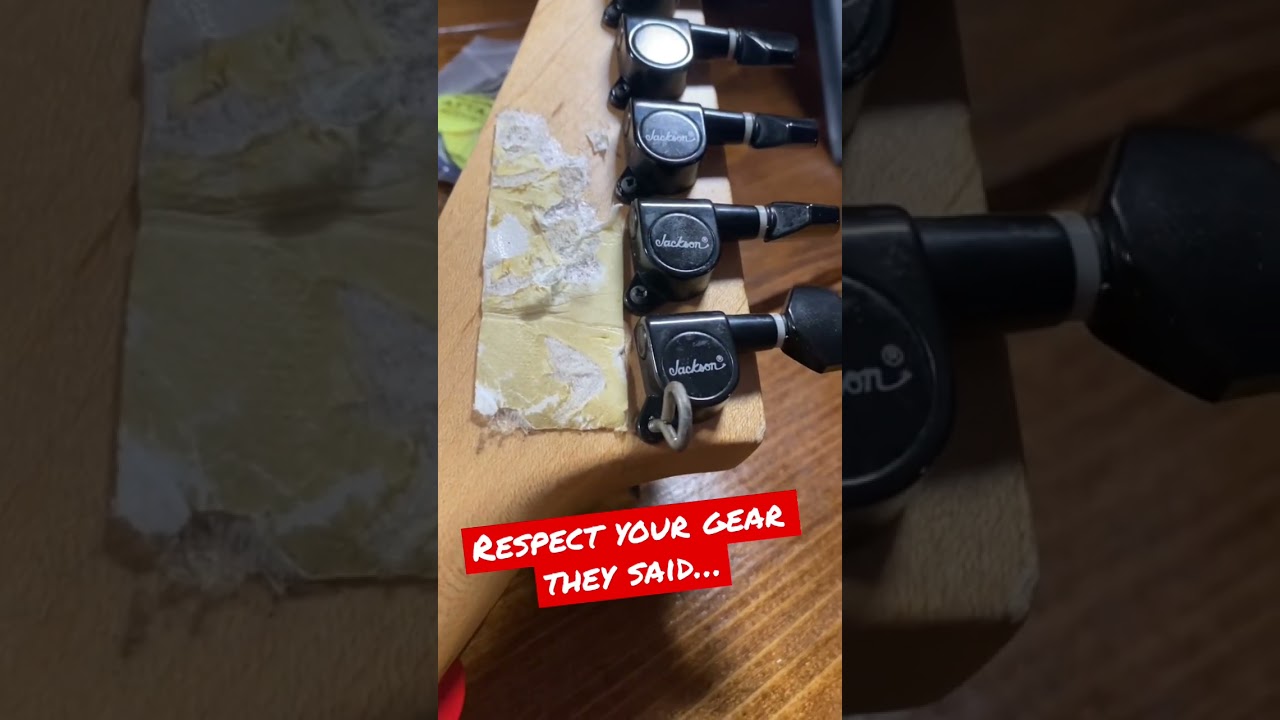 18 years of guitar wear and tear 