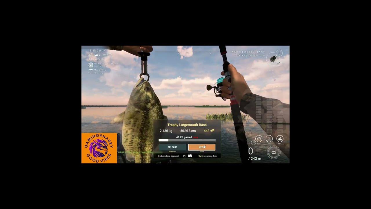 Fishing Blue Crab Island, Largemouth Bass, Shoal Bass, Trophy