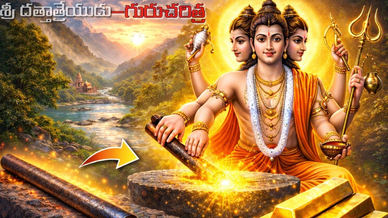 దత్తాత్రేయ అవతారానికి మూలకథ | అనసూయాదేవి మహాత్యం