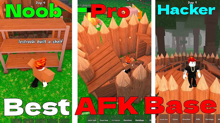 🔥 Built the ULTIMATE AFK Base in 1 MIN, 10 MIN & 1 HOUR – NOOB to PRO to HACKER! | 99 Nights Roblox.