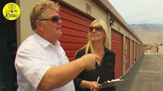 MAN’S DISCOVERY INSIDE A STORAGE UNIT PROMPTS POLICE TO ARRIVE SOONER THAN HE EXPECTED